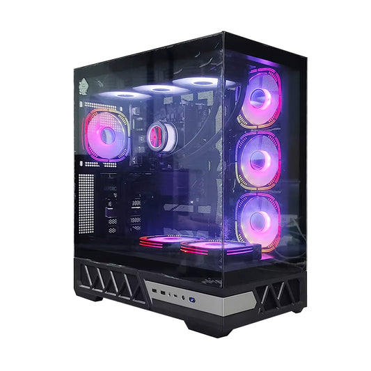 I3 12100 I5 12400 H610M 16G Ddr4 M.2 Rx580 Gaming Pc Computer with Rgb Desktops Prebuilt Accessories Wholesale Build Desktop Pc