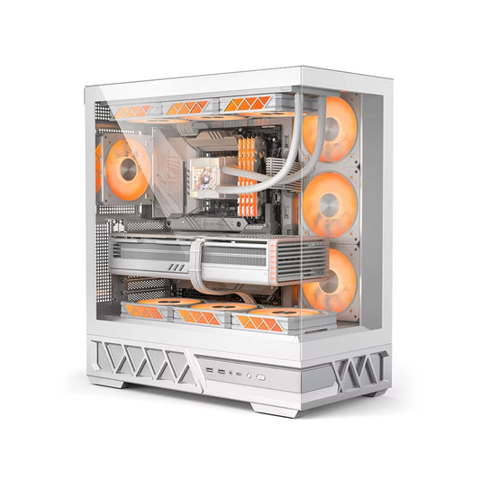 I3 12100 I5 12400 H610M 16G Ddr4 M.2 Rx580 Gaming Pc Computer with Rgb Desktops Prebuilt Accessories Wholesale Build Desktop Pc